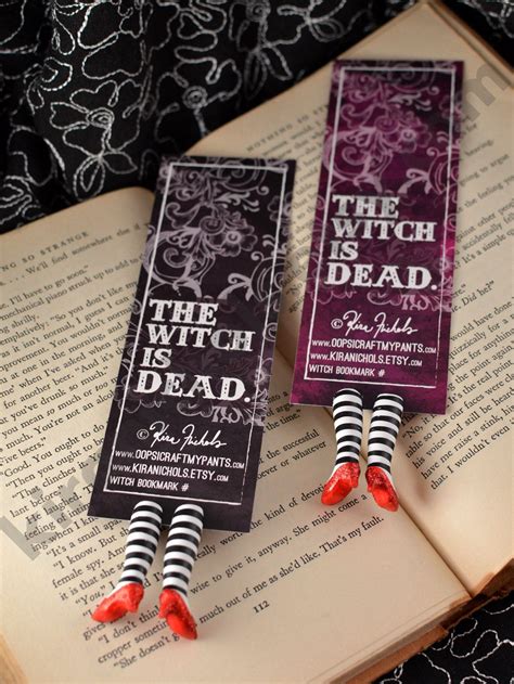 Unmasking the Secrets of the Nefarious Witch Bookmark